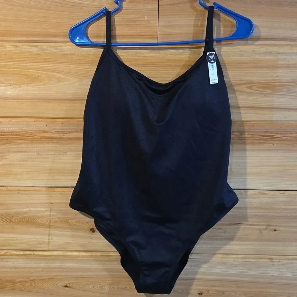 3393 NWT Victoria's Secret Swim Archives Strappy Hardware Cheeky One-Piece LG - Picture 4 of 8